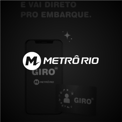 Este ano recebemos um desafio do Metrô Rio para divulgar o app 