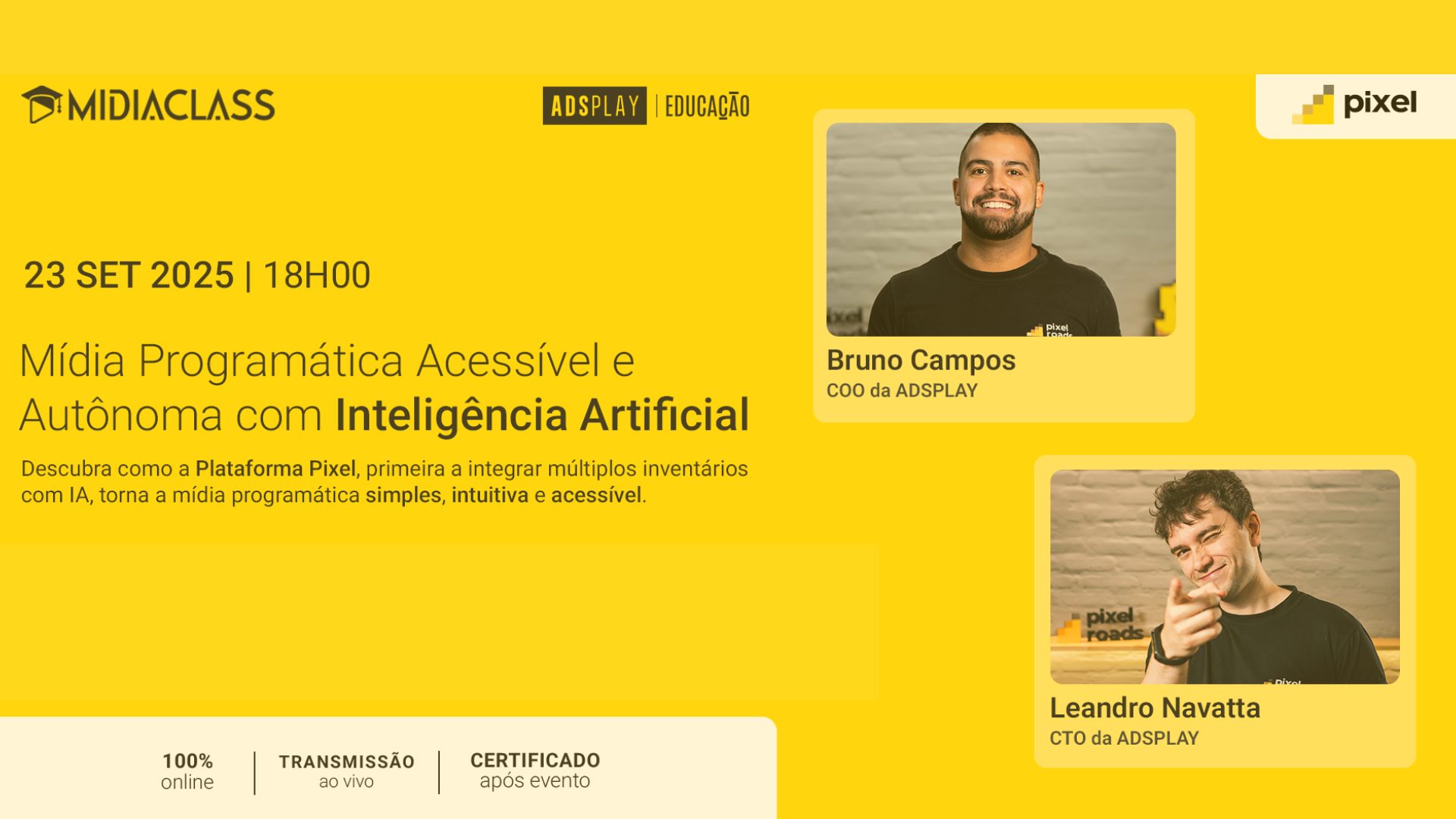 Mídia class: mídia programática acessível e autônoma com ia
